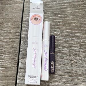 NIB Tarte Opening Act Lash Primer with lights camera action mascara